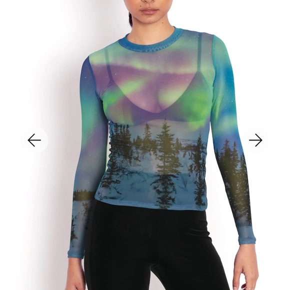 ISO northern light blackmilk top - Picture 2 of 2